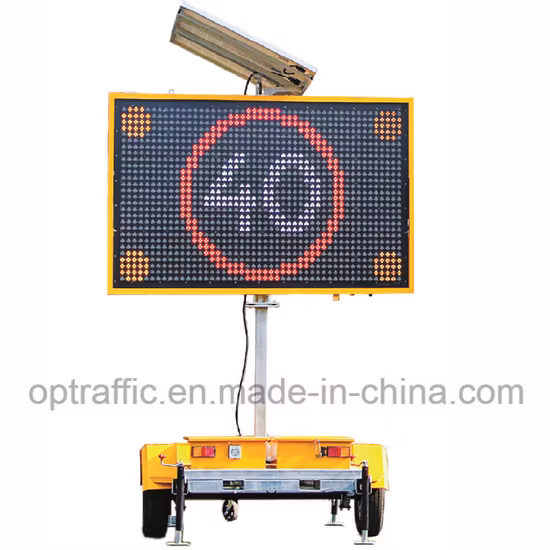 19A Fixed Variable Message Sign Electronic Screen LED Traffic Display
