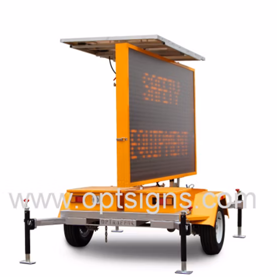 19A Fixed Variable Message Sign Electronic Screen LED Traffic Display