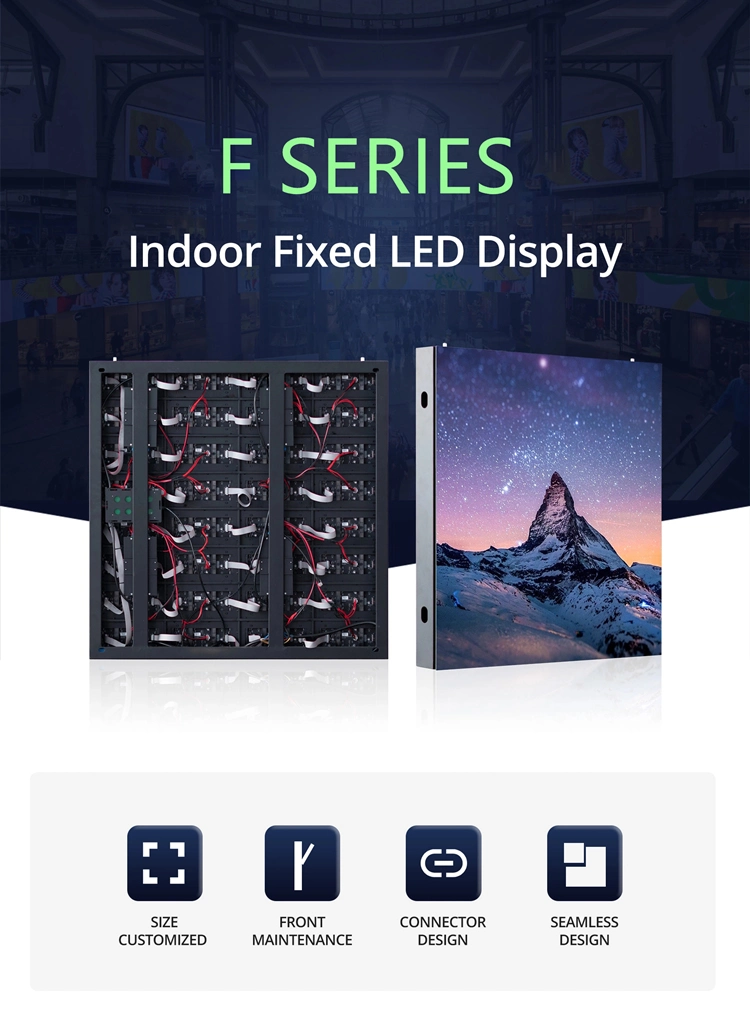 Indoor Full-Color High Quality Fixed HD LED Display for Exhibition