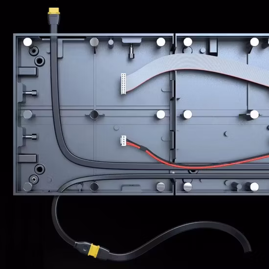 Affichage visuel d'écran à LED de publicité d'intérieur fixe de lancement de pixel d'amende de panneau de mur de P1.56 LED