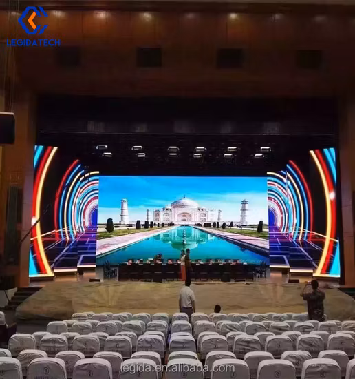 P2 P2.6 P2.9 P3 P3.91 P4 P4.81 P5 P6 mm Haute HD Scène Publicité Pleine Couleur Location Panneau Intérieur Mur Vidéo LED Écran D'affichage